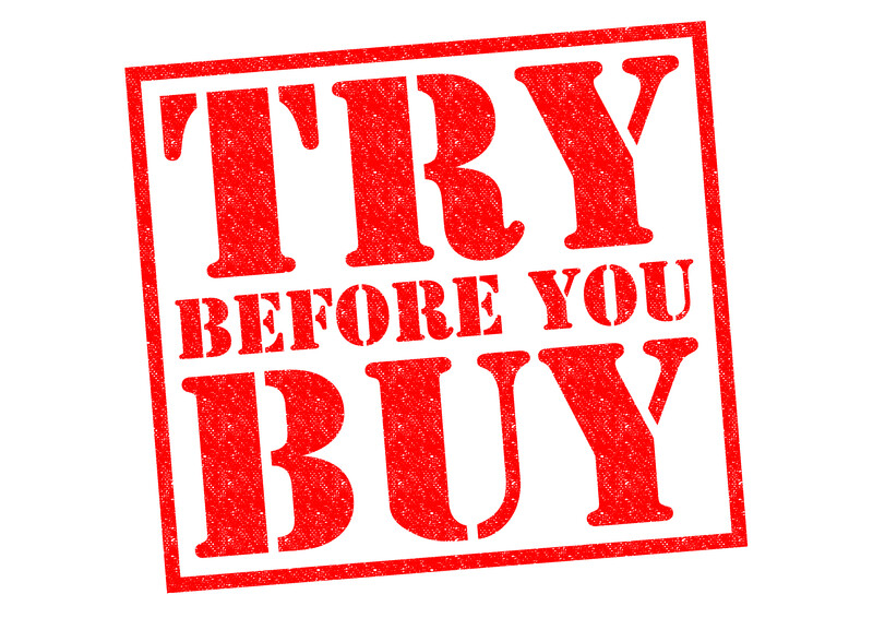 Try before you buy offers